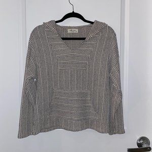 Molly Green Striped Hoodie